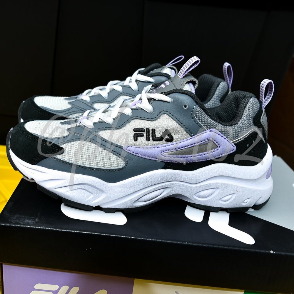 FILA Ladies' Shoe Grey/Lilac - Picture 5 of 11
